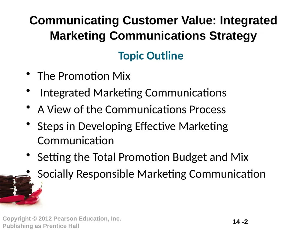 Chapter 8 Communicating Customer Value: Integrated - slide 2 of 20
