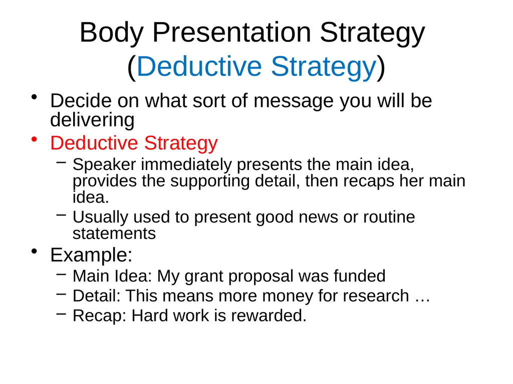 Excellence in Oral Presentation for Technical - slide 22 of 35