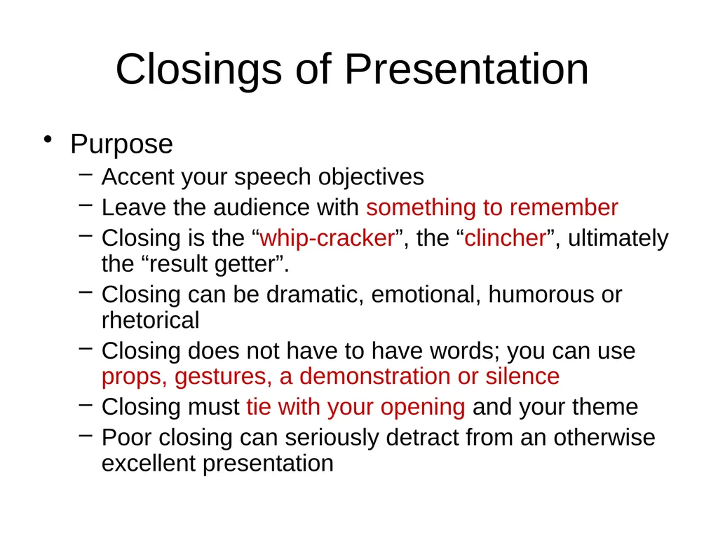 Excellence in Oral Presentation for Technical - slide 19 of 35
