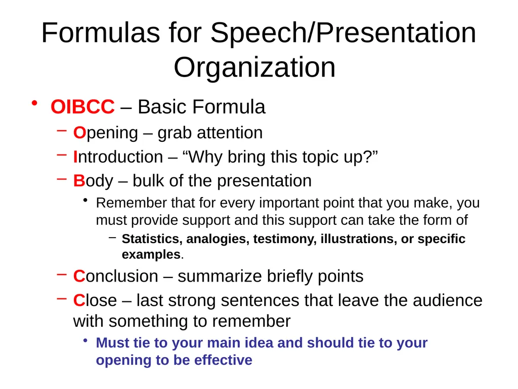 Excellence in Oral Presentation for Technical - slide 24 of 35