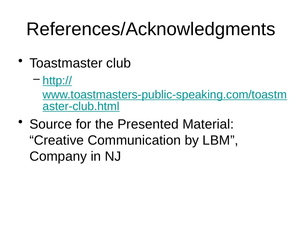 Excellence in Oral Presentation for Technical - slide 35 of 35