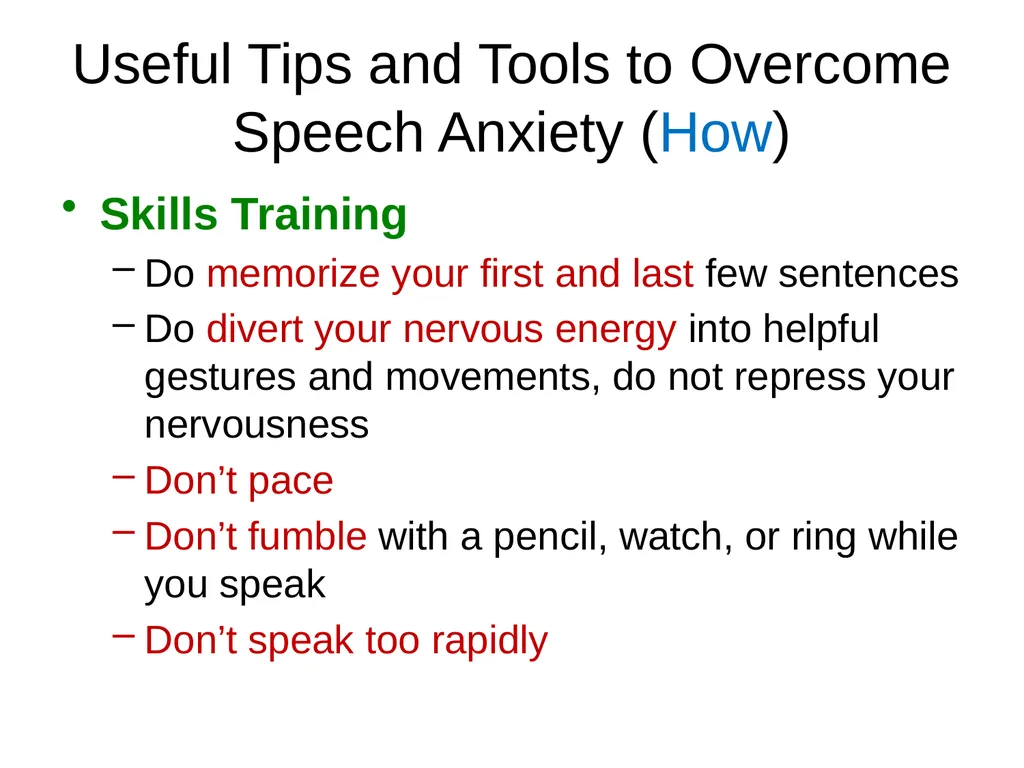 Excellence in Oral Presentation for Technical - slide 14 of 35