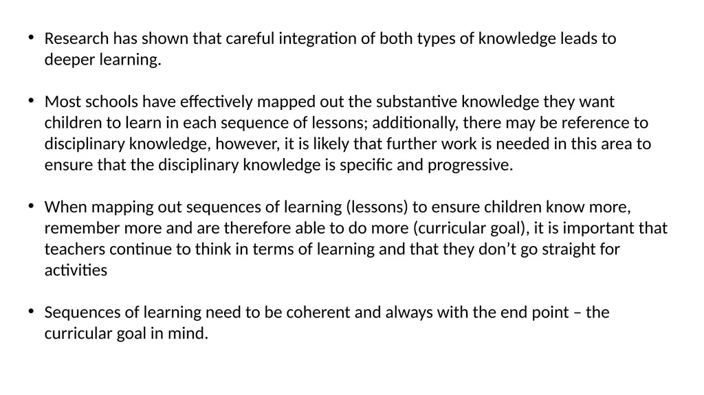Curricular goals An effective curricular goal - slide 7 of 7