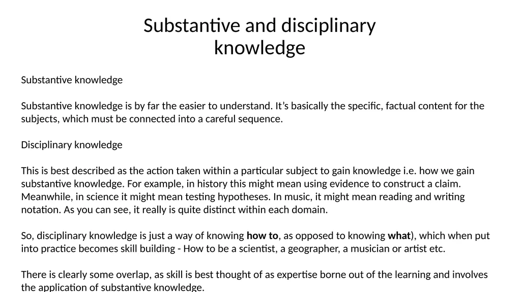 Curricular goals An effective curricular goal - slide 6 of 7