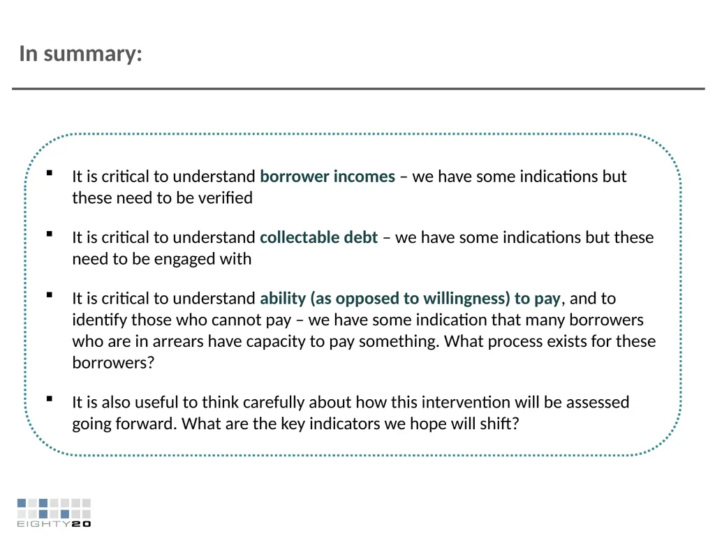 FEBRUARY 2018 ANALYSIS INTO THE IMPACT OF - slide 30 of 30