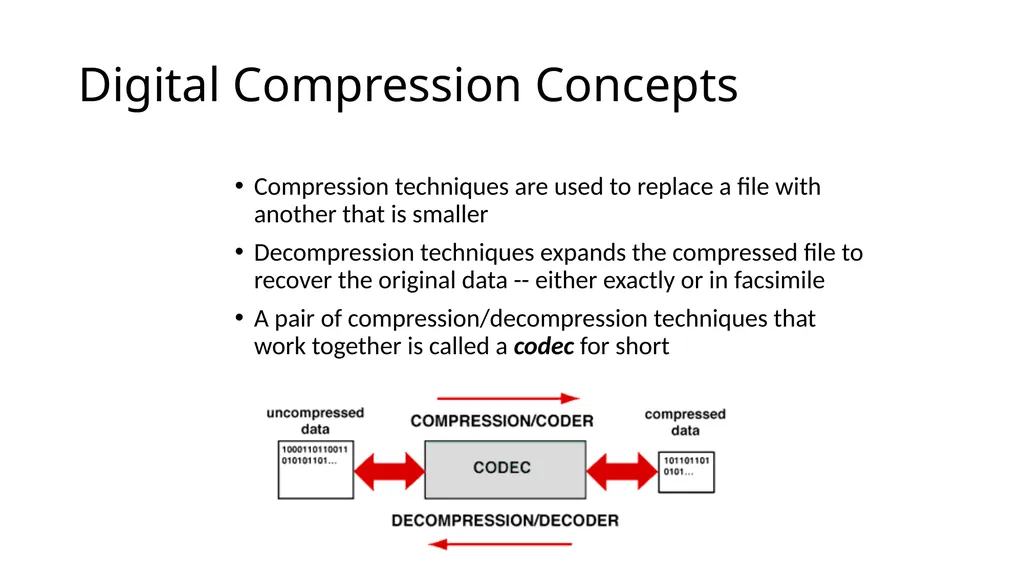 Lecture 13 Digital Video ! With a Primer on CODECs - slide 22 of 49