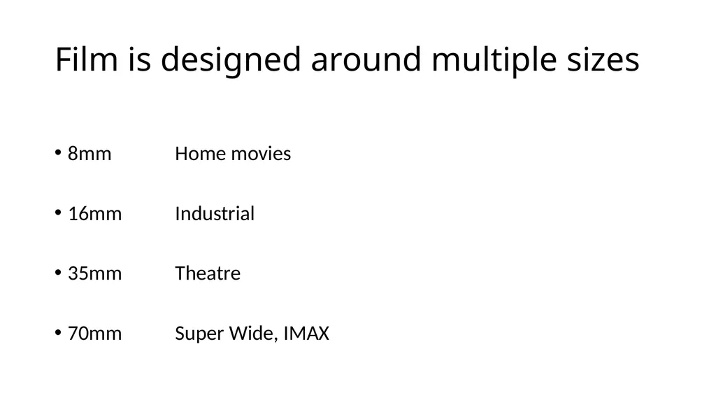 Lecture 13 Digital Video ! With a Primer on CODECs - slide 5 of 49