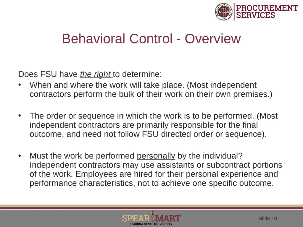 Contractual Services What is a contractual - slide 19 of 53