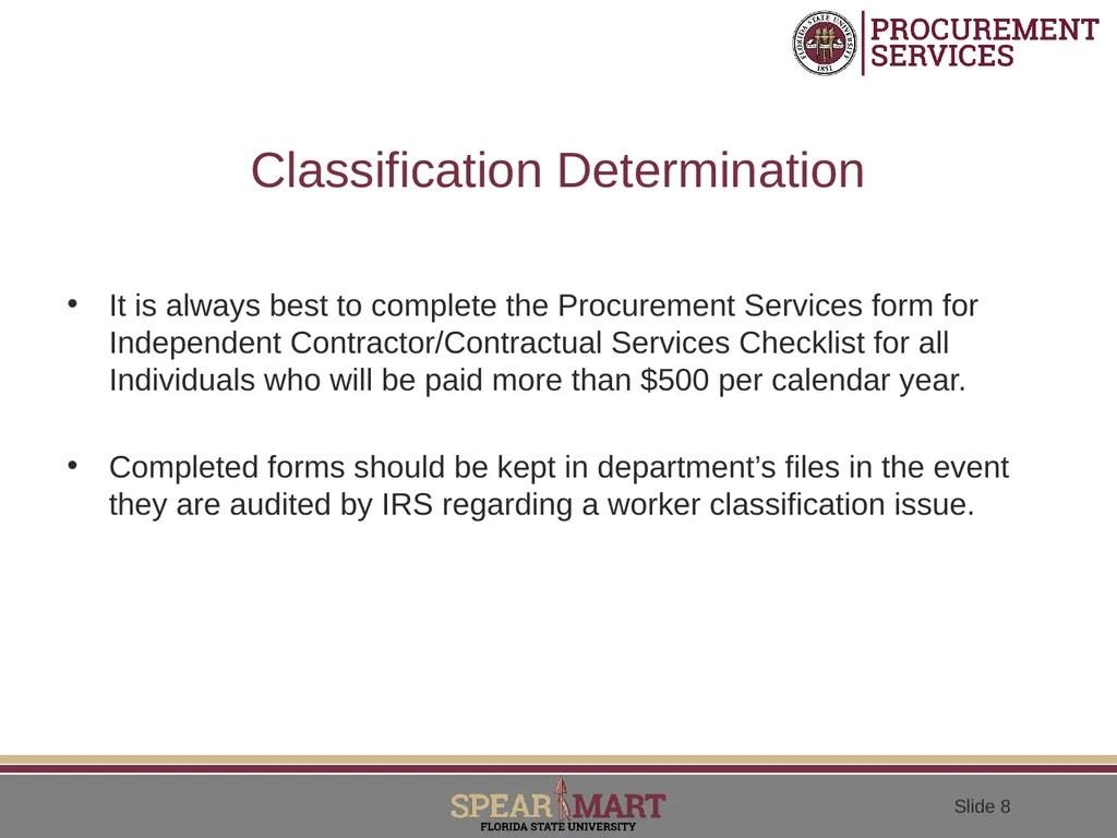 Contractual Services What is a contractual - slide 8 of 53