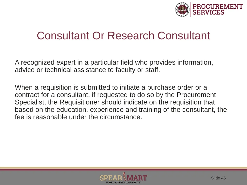 Contractual Services What is a contractual - slide 45 of 53