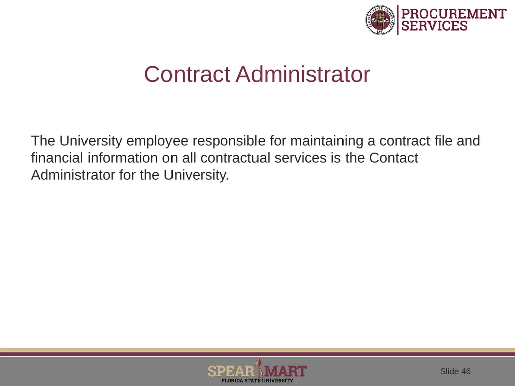 Contractual Services What is a contractual - slide 46 of 53