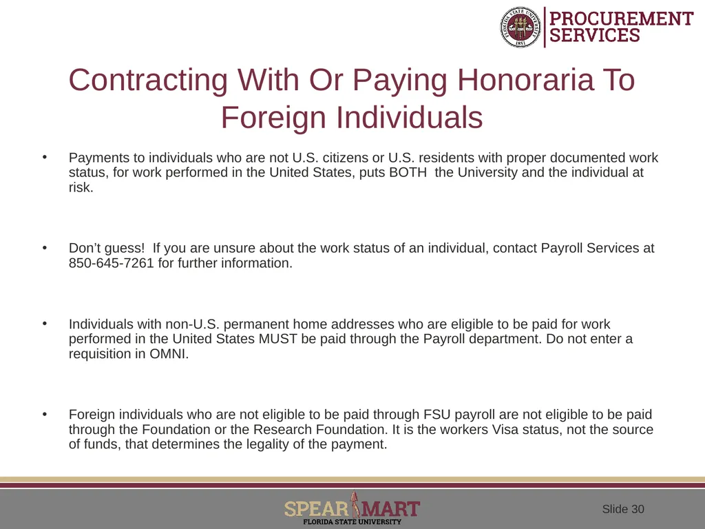 Contractual Services What is a contractual - slide 30 of 53