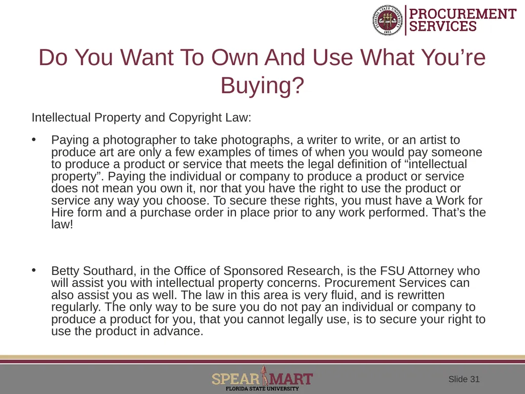 Contractual Services What is a contractual - slide 31 of 53