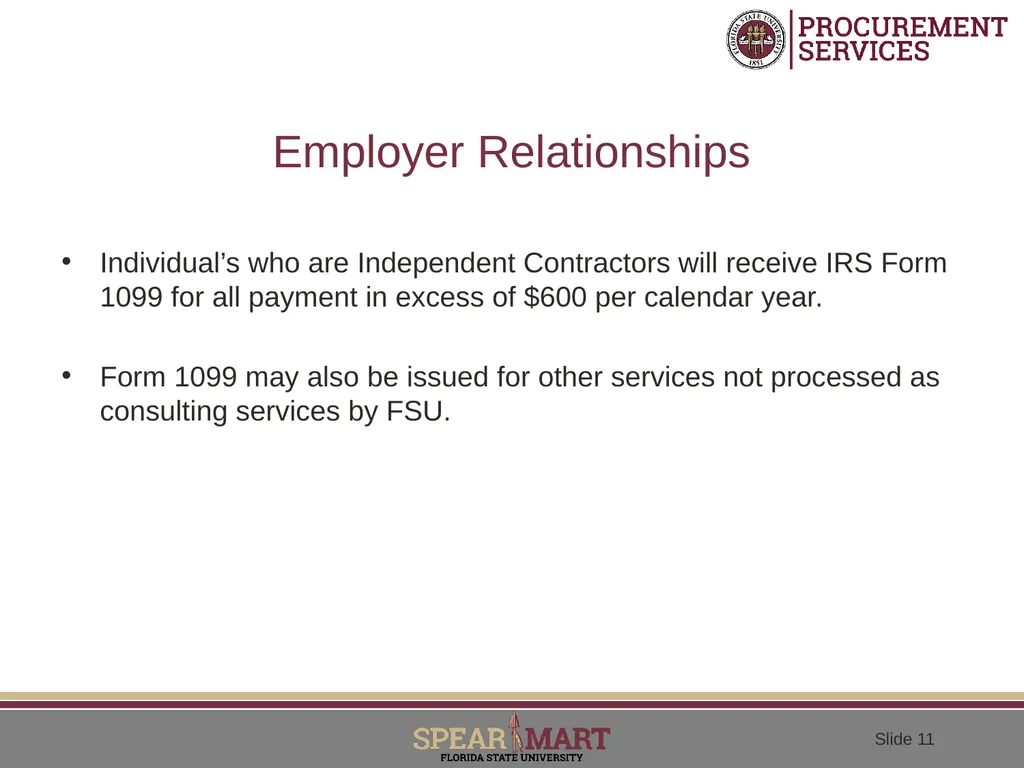 Contractual Services What is a contractual - slide 11 of 53