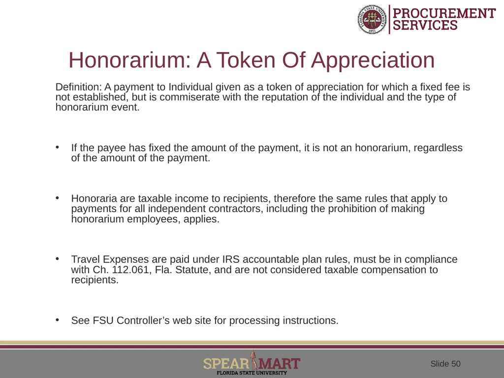 Contractual Services What is a contractual - slide 50 of 53