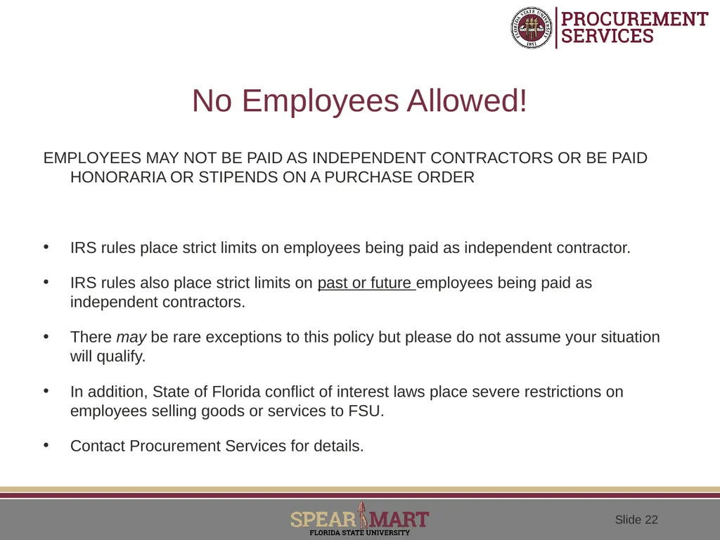 Contractual Services What is a contractual - slide 22 of 53
