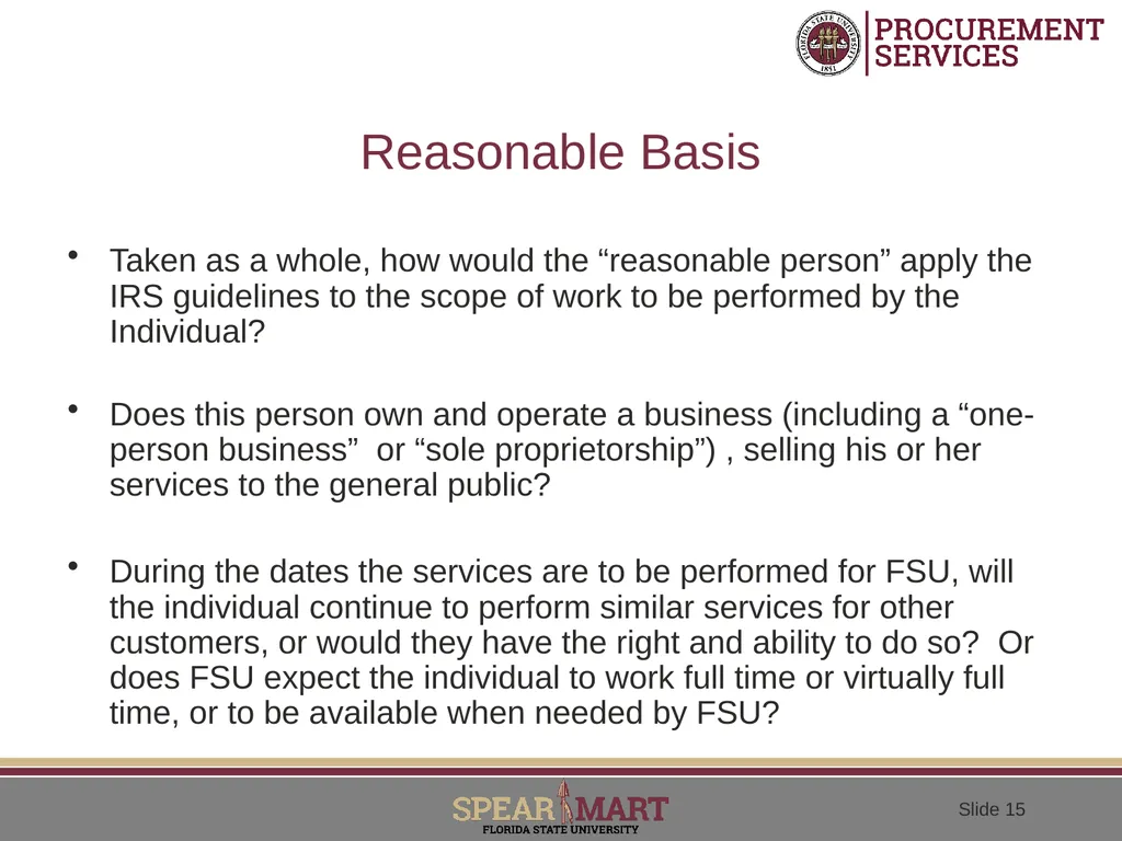 Contractual Services What is a contractual - slide 15 of 53