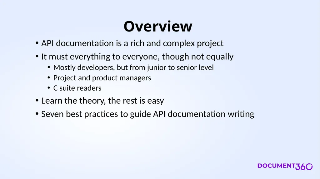 Webinar On Seven Best Practices for API - slide 5 of 17