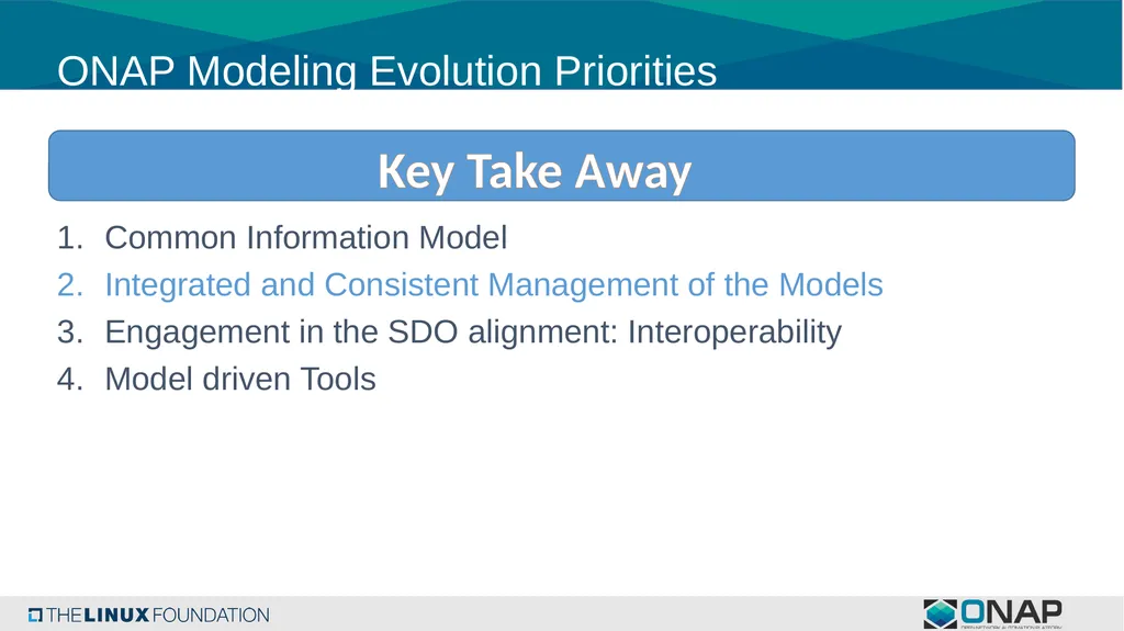 Consideration of Modeling Evolution in ONAP - slide 20 of 24