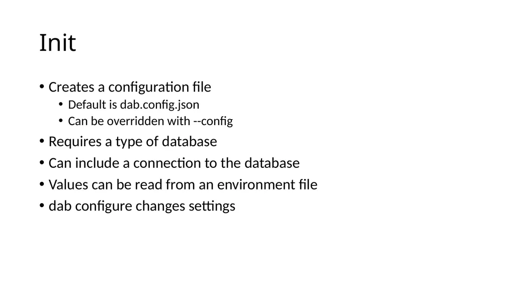 Using Data API Builder to Speed Up Application - slide 16 of 37