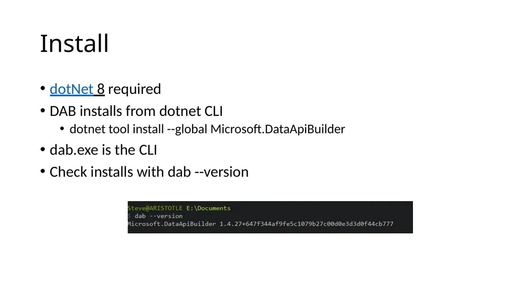 Using Data API Builder to Speed Up Application - slide 11 of 37