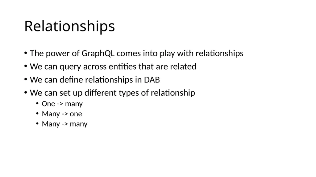 Using Data API Builder to Speed Up Application - slide 31 of 37