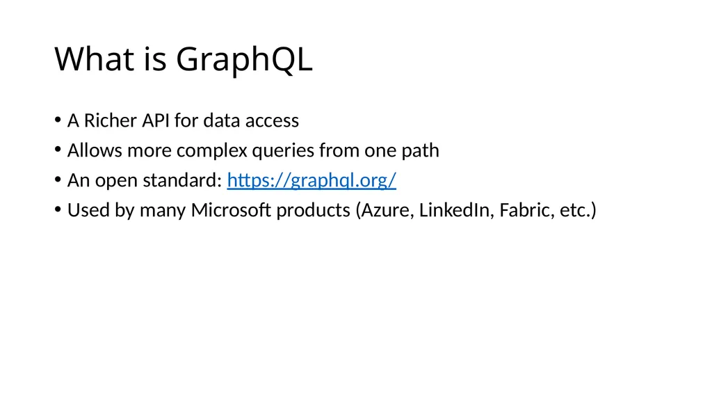 Using Data API Builder to Speed Up Application - slide 29 of 37