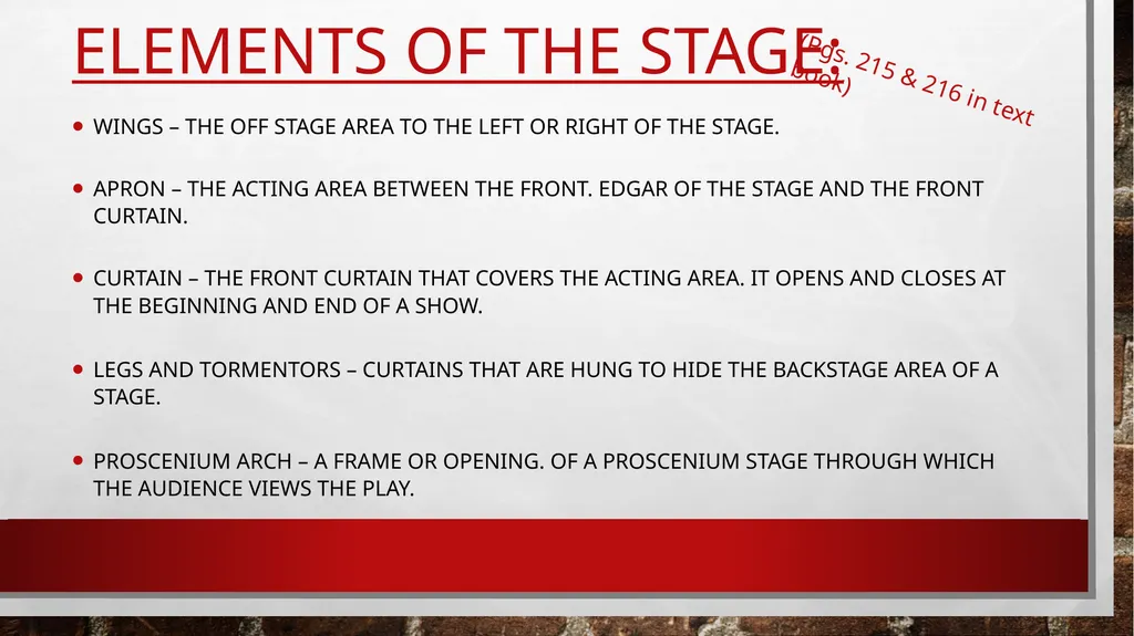 Theatre and the stage By Mrs. campbell Different - slide 3 of 10