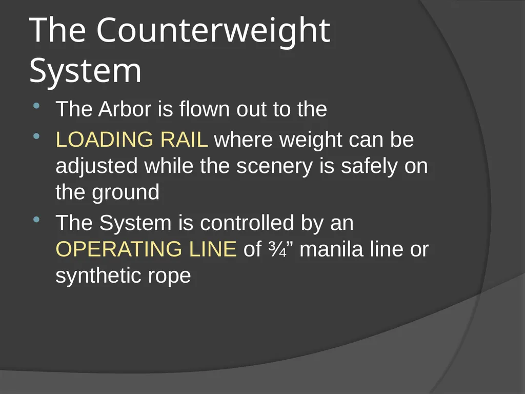 KNOWING THE ROPES AN INTRODUCTORY GUIDE TO MODERN - slide 13 of 24