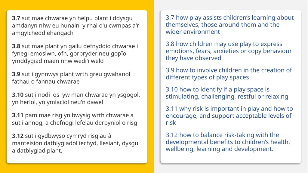 Uned 002 Iechyd, Llesiant, Dysgu a Datblygu UNED - slide 45 of 45