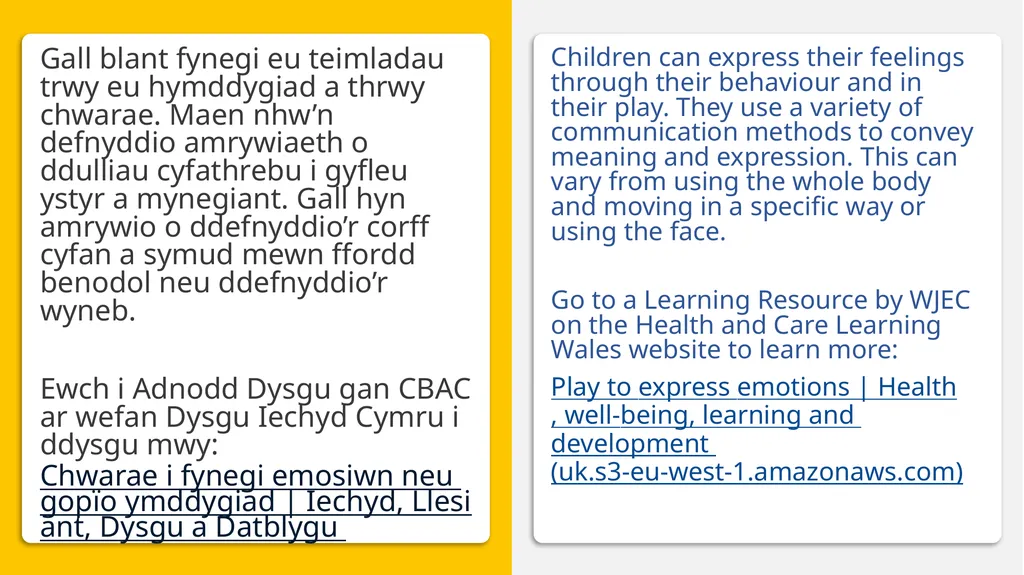 Uned 002 Iechyd, Llesiant, Dysgu a Datblygu UNED - slide 30 of 45
