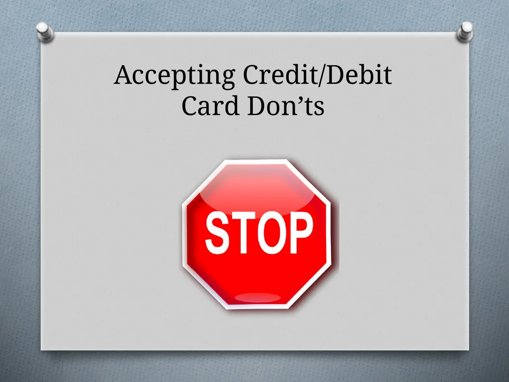 Payment Card Industry Data Security Standards - slide 6 of 8