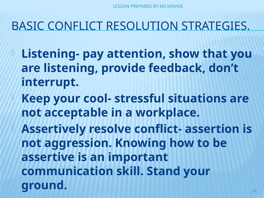 personal and career development LEVEL 3 MODULE 1 - slide 14 of 14
