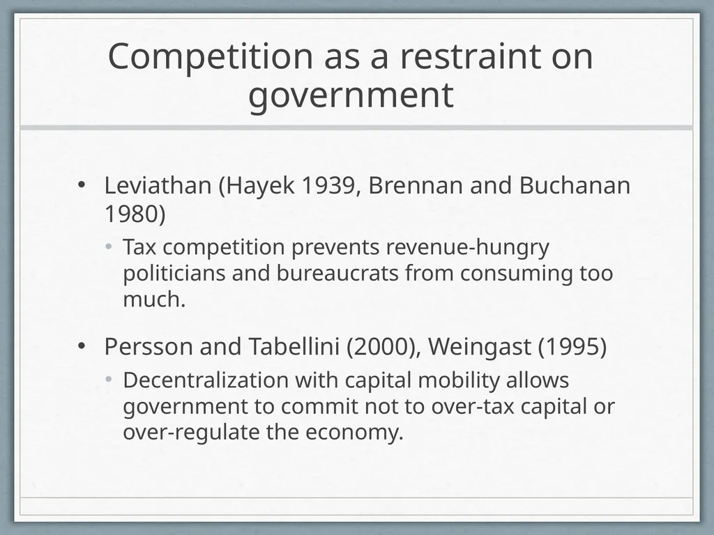 Fiscal Federalism Jonathan Rodden Stanford - slide 8 of 86