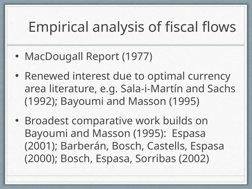 Fiscal Federalism Jonathan Rodden Stanford - slide 34 of 86