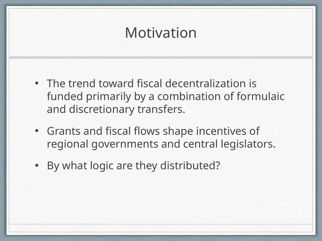 Fiscal Federalism Jonathan Rodden Stanford - slide 28 of 86