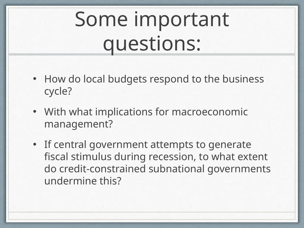 Fiscal Federalism Jonathan Rodden Stanford - slide 55 of 86