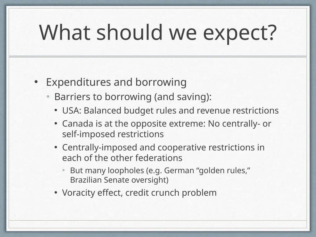Fiscal Federalism Jonathan Rodden Stanford - slide 58 of 86