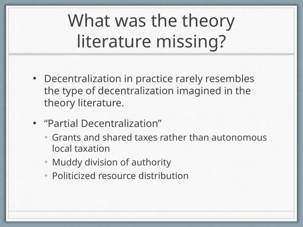 Fiscal Federalism Jonathan Rodden Stanford - slide 11 of 86