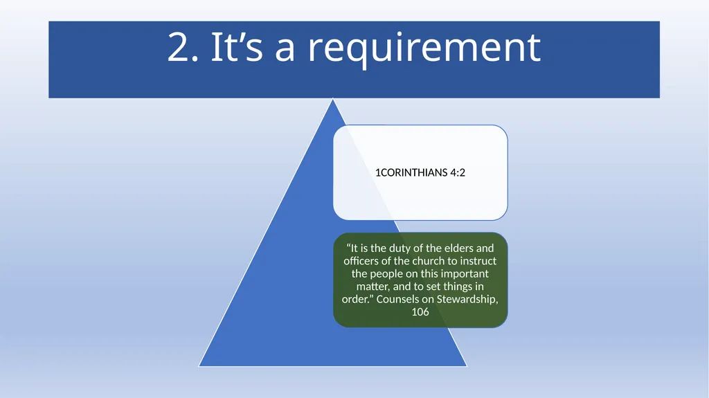 1. They want followers to be like them “Those who - slide 5 of 17