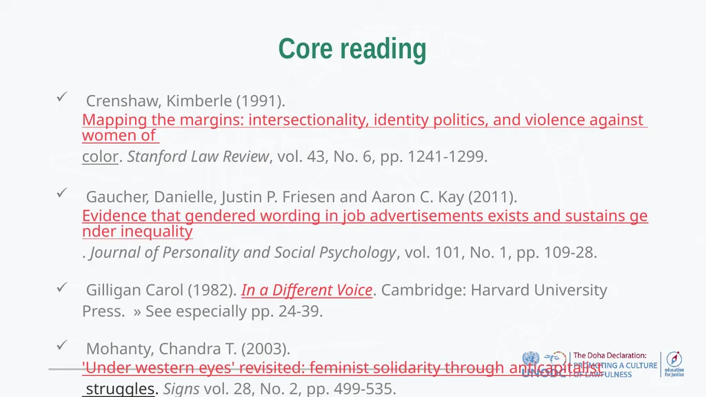 Education for Justice (E4J) Integrity and Ethics - slide 13 of 14