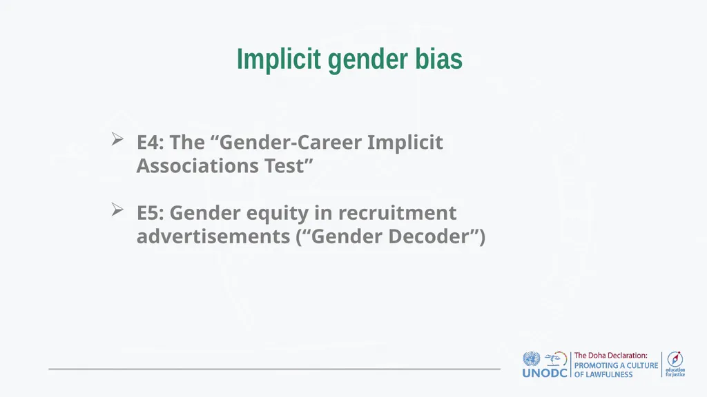 Education for Justice (E4J) Integrity and Ethics - slide 10 of 14