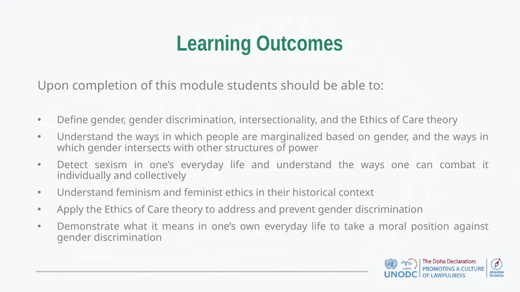 Education for Justice (E4J) Integrity and Ethics - slide 3 of 14