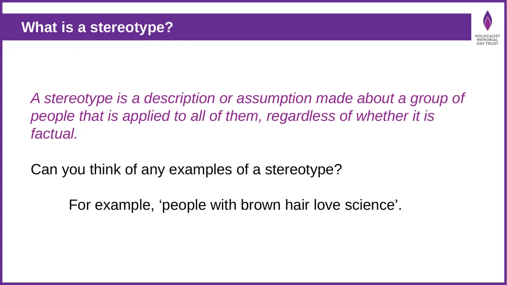 What is discrimination and how can it impact us? A - slide 5 of 10