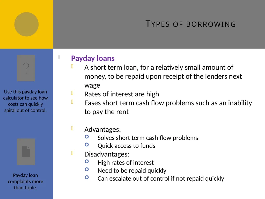 Managing personal finance A4 Managing personal - slide 10 of 23