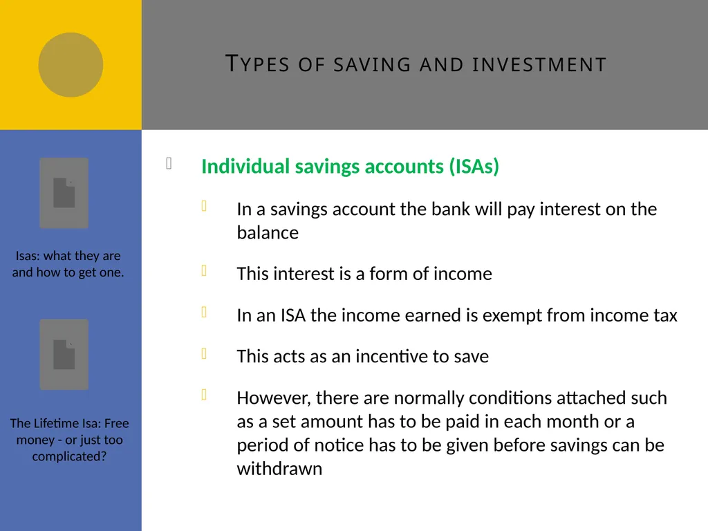 Managing personal finance A4 Managing personal - slide 12 of 23