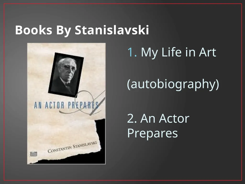 Developing A Character Fundamentals of Theatre I - slide 17 of 39