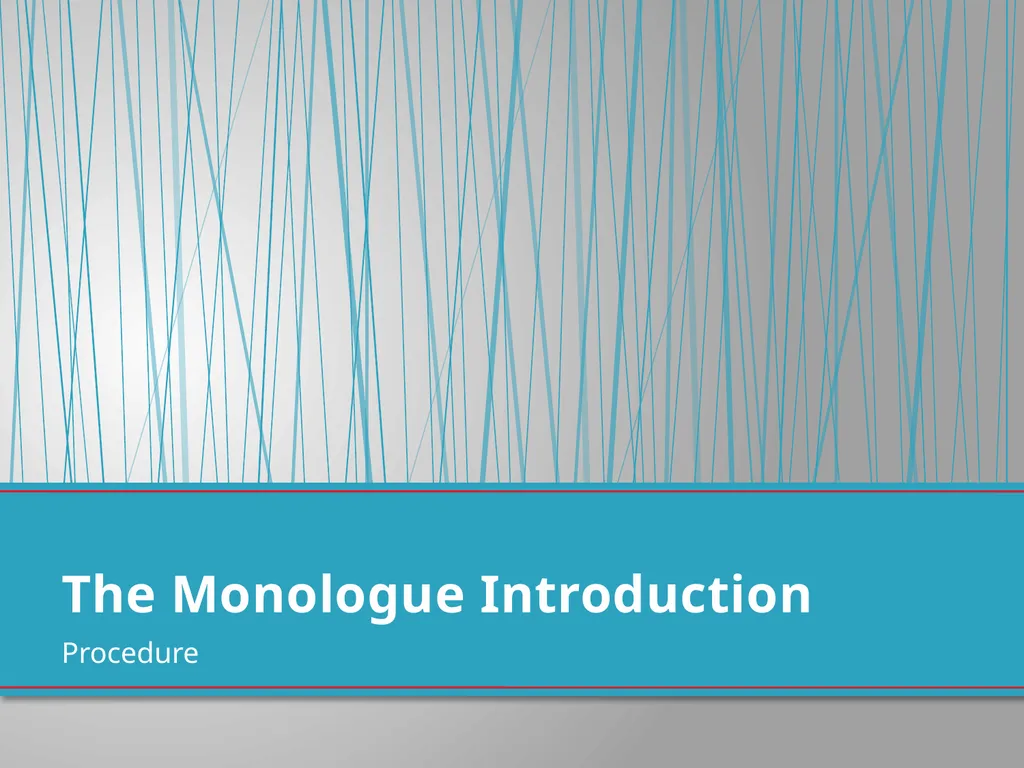 Developing A Character Fundamentals of Theatre I - slide 8 of 39