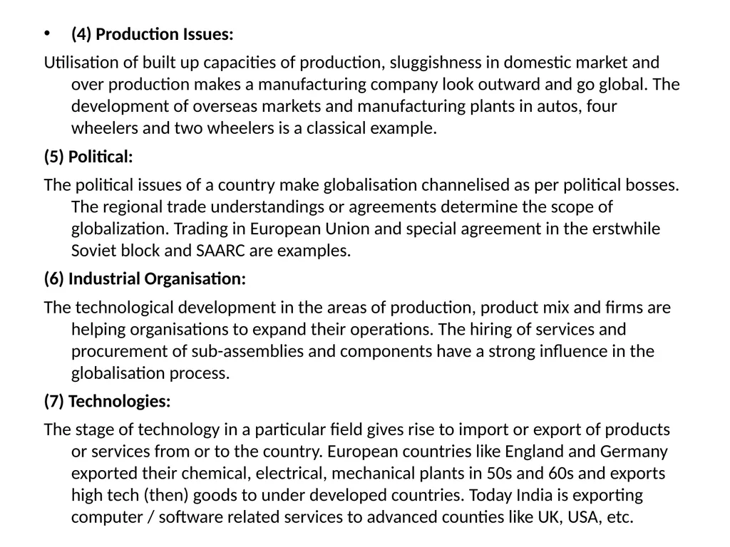 India in the Global Setting: India an Emerging - slide 32 of 43