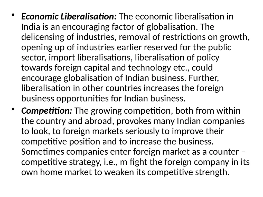 India in the Global Setting: India an Emerging - slide 30 of 43